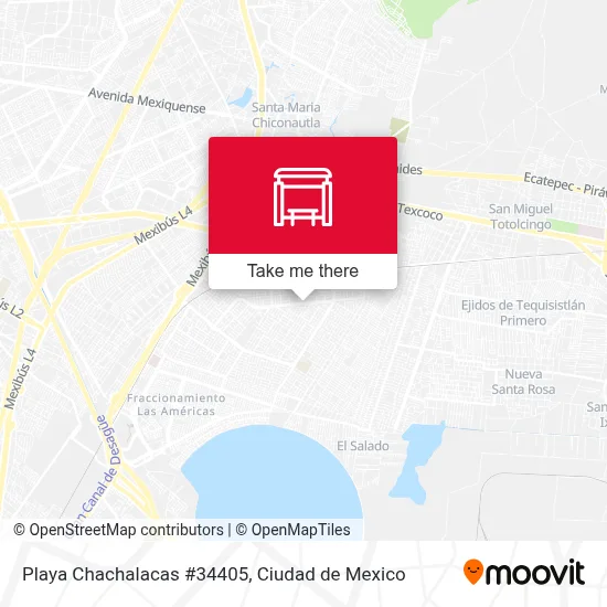 Playa Chachalacas #34405 map