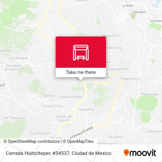Cerrada Huitziltepec #34537 map