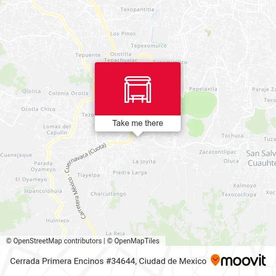 Cerrada Primera Encinos #34644 map