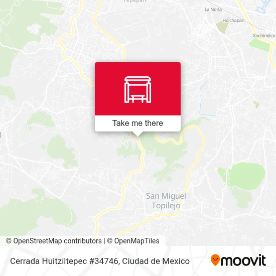 Cerrada Huitziltepec #34746 map