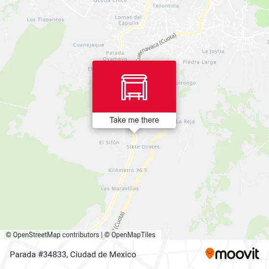 Parada #34833 map