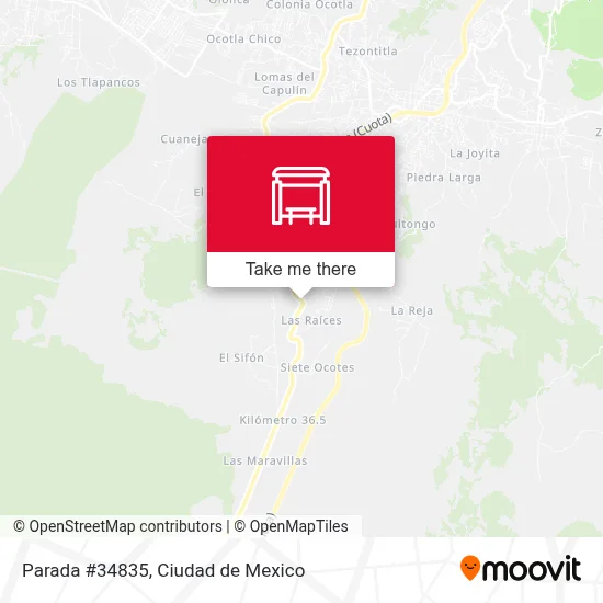 Parada #34835 map