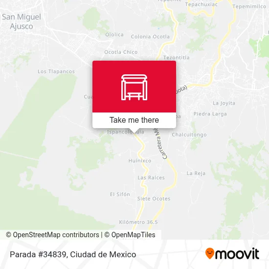 Parada #34839 map