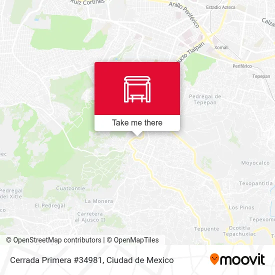 Cerrada Primera #34981 map