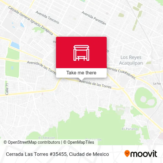 Cerrada Las Torres #35455 map