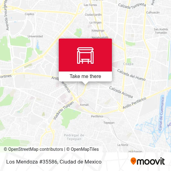 Los Mendoza #35586 - Rutas, horarios y tarifas