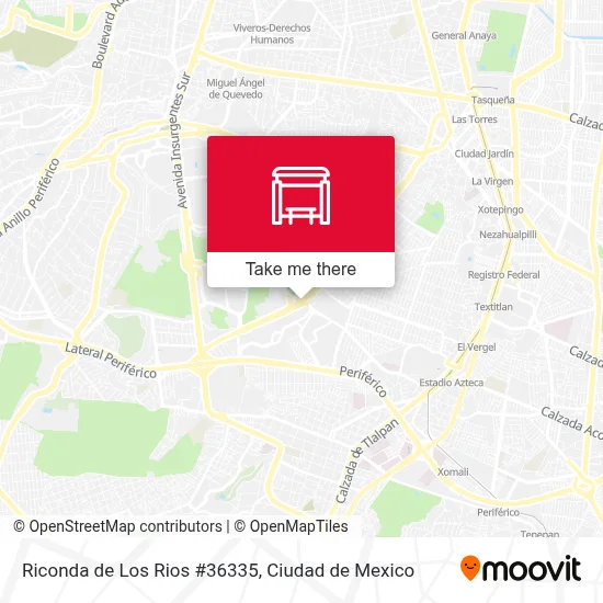 Riconda de Los Rios #36335 map