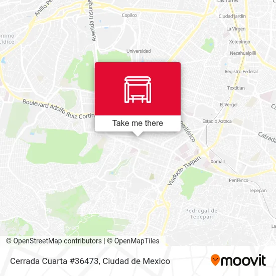 Cerrada Cuarta #36473 map