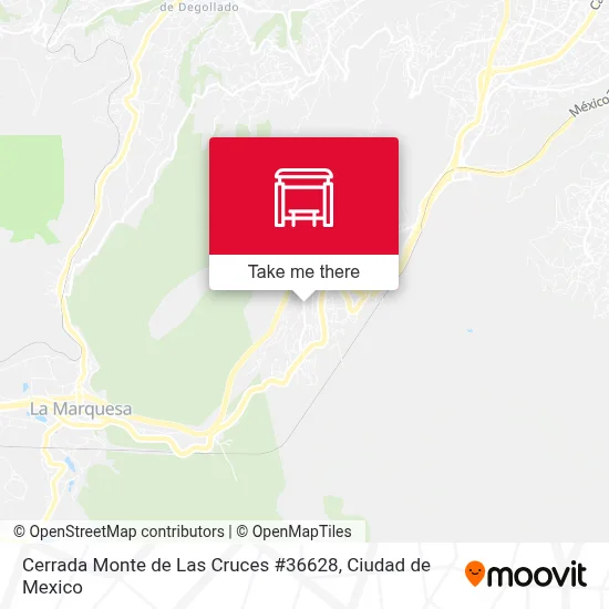 Cerrada Monte de Las Cruces #36628 map