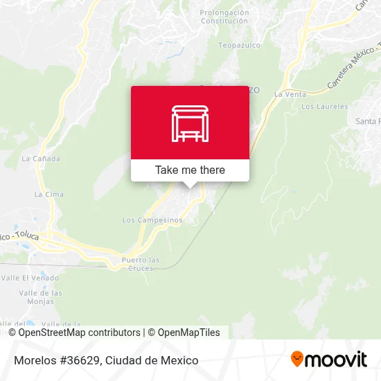Morelos #36629 map