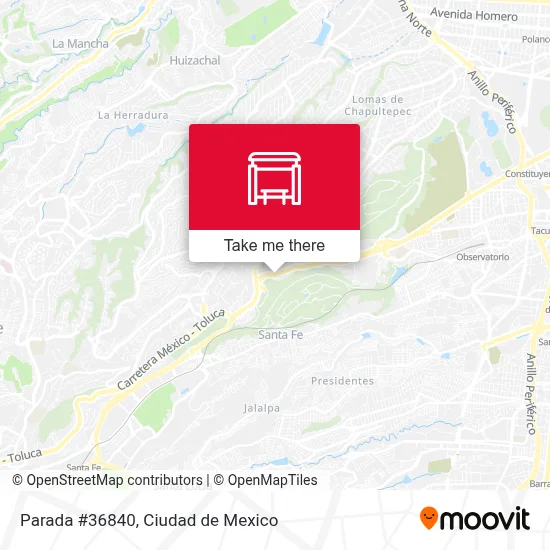 Parada #36840 map