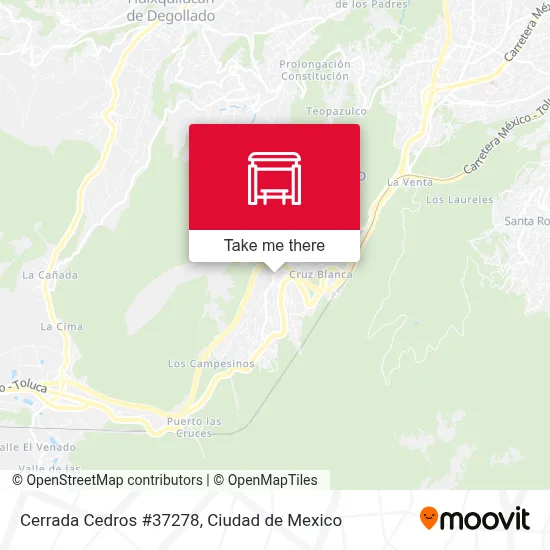 Cerrada Cedros #37278 map