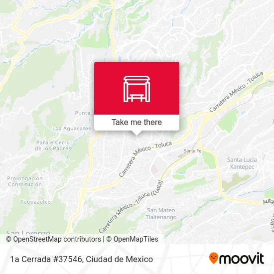 1a Cerrada #37546 map