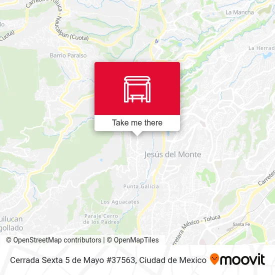 Cerrada Sexta 5 de Mayo #37563 map