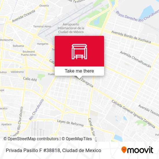 Privada Pasillo F #38818 map