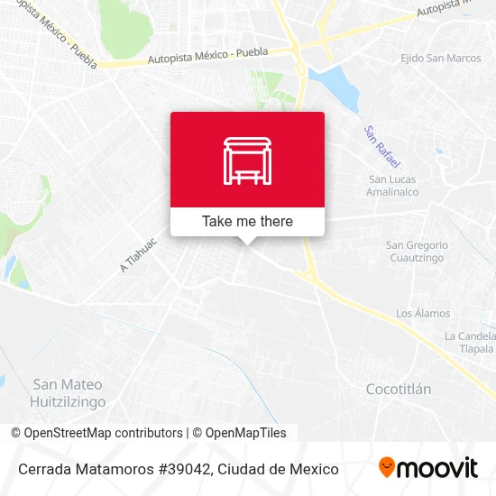 Cerrada Matamoros #39042 map