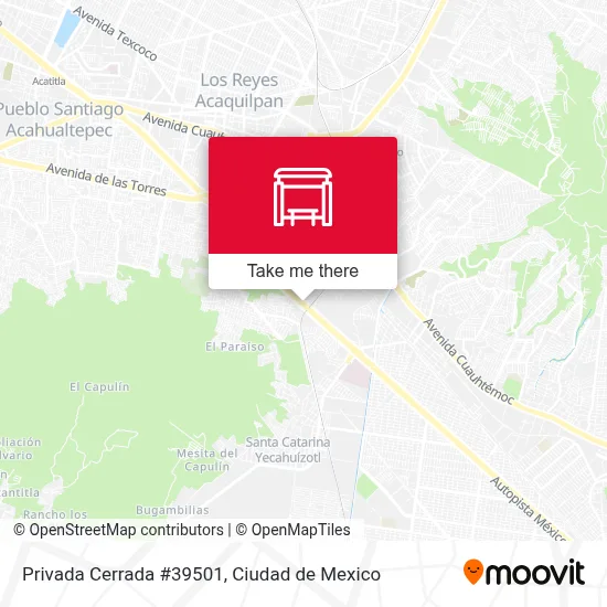 Privada Cerrada #39501 map