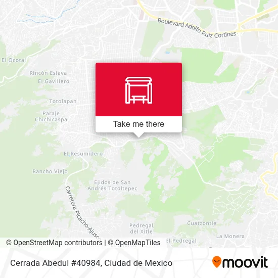 Cerrada Abedul #40984 map