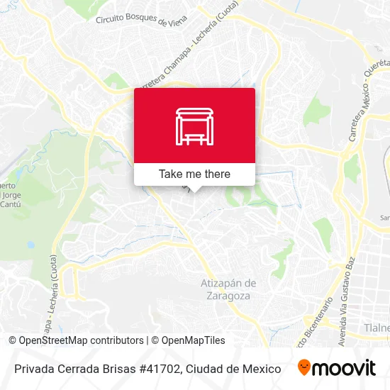Privada Cerrada Brisas #41702 map