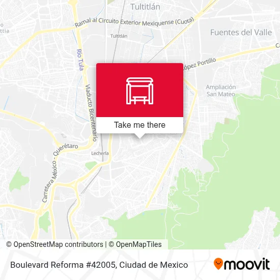 Boulevard Reforma #42005 map