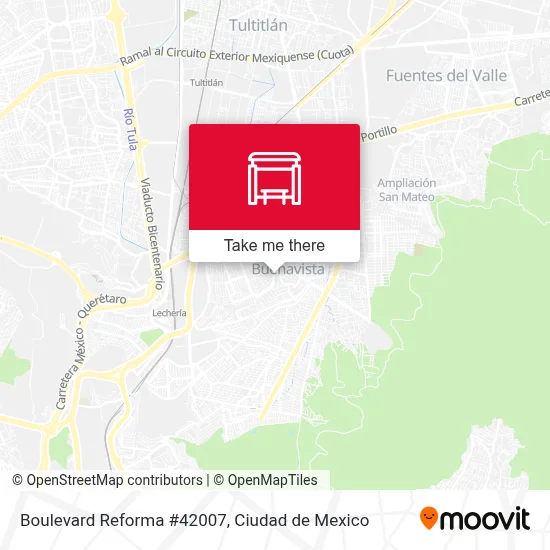 Boulevard Reforma #42007 map