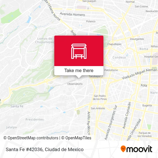 Santa Fe #42036 map