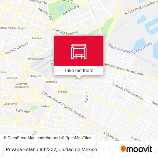 Privada Estaño #42302 map
