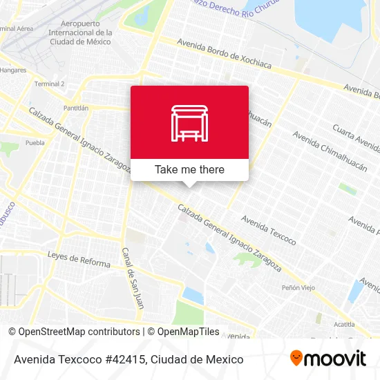 Avenida Texcoco #42415 map