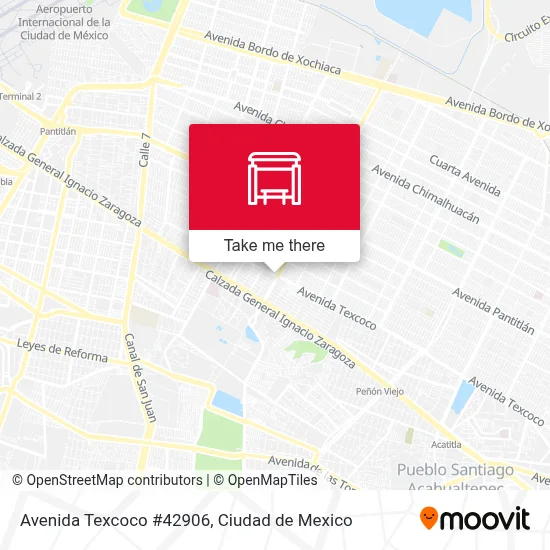 Avenida Texcoco #42906 map