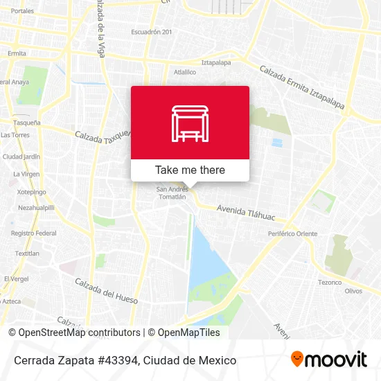 Cerrada Zapata #43394 map