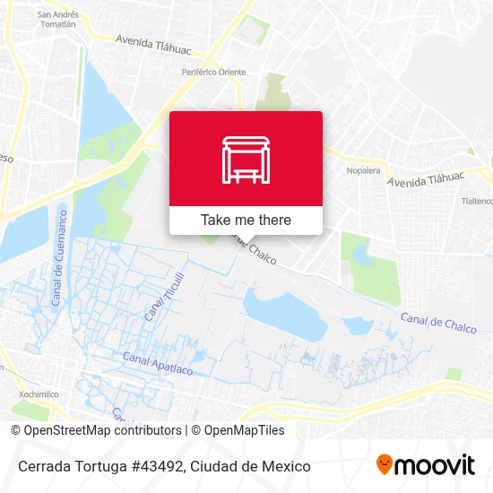Cerrada Tortuga #43492 map