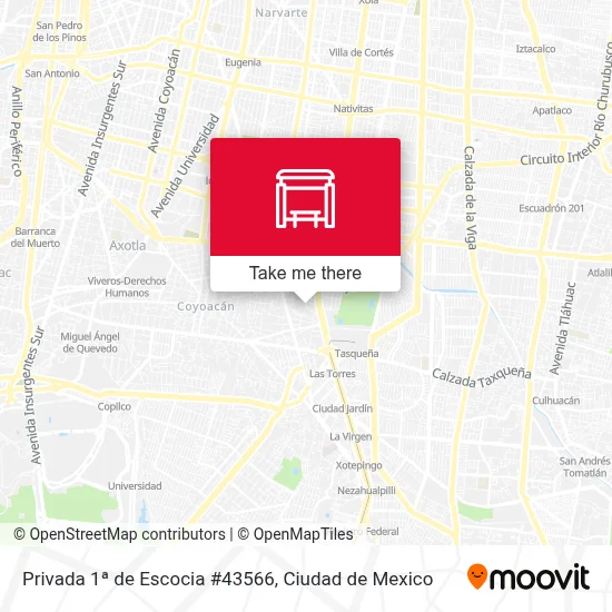 Privada 1ª de Escocia #43566 - Rutas, horarios y tarifas