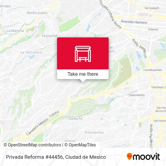 Privada Reforma #44456 map