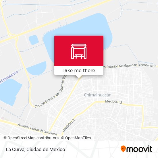 Mapa de La Curva