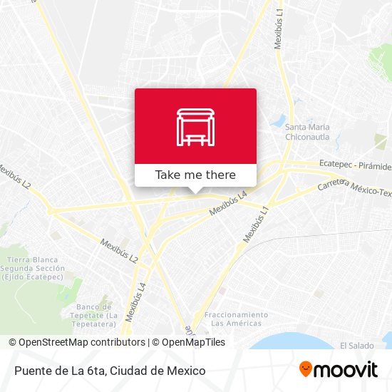 Mapa de Puente de La 6ta