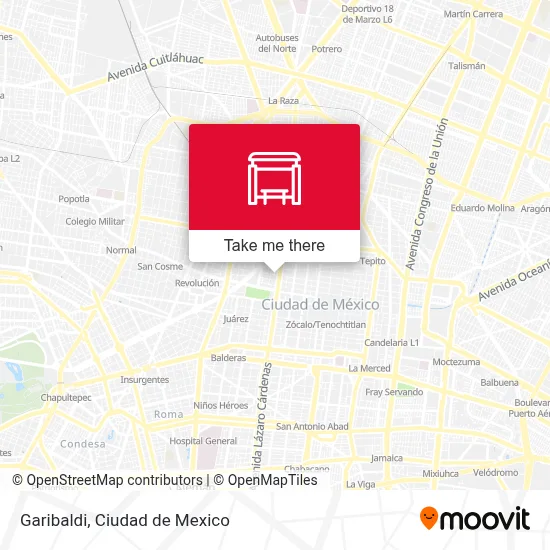Garibaldi map