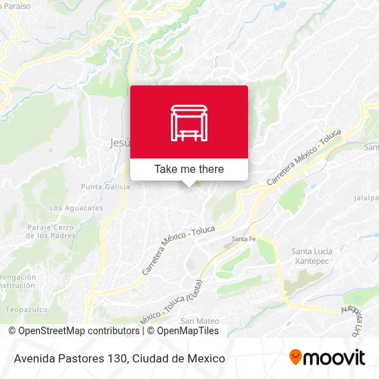 Avenida Pastores 130 map