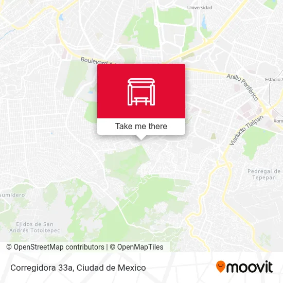 Corregidora 33a map