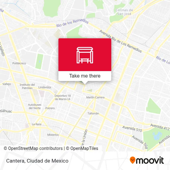 Cantera map