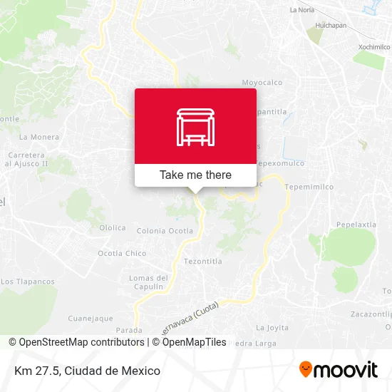 Km 27.5 map