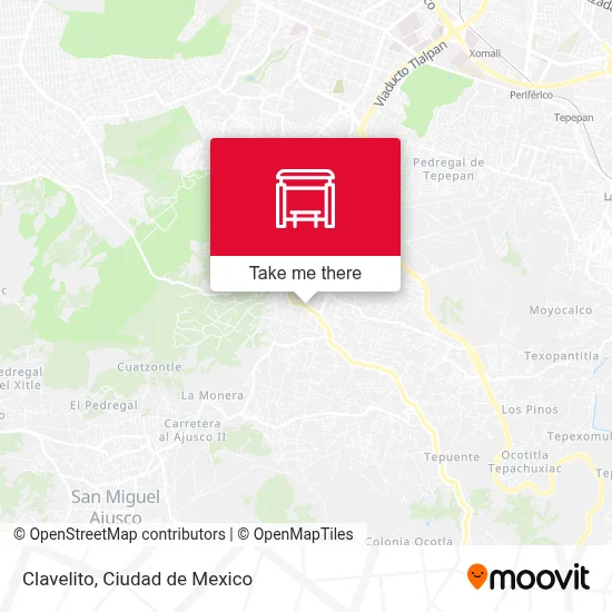 Clavelito map