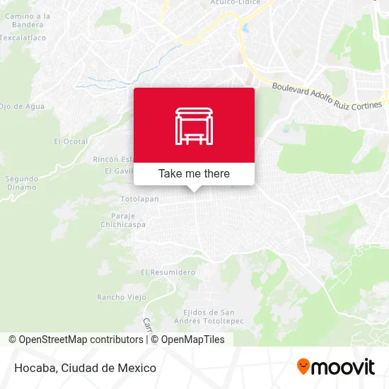 Hocaba map