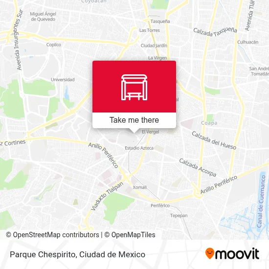 Parque Chespirito map