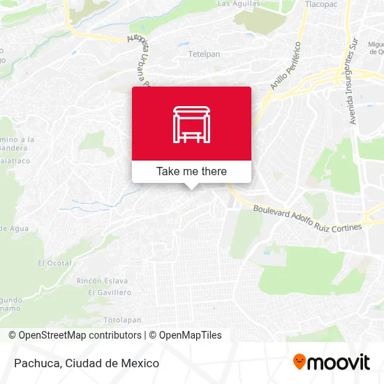 Pachuca map