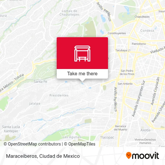 Maraceiberos map