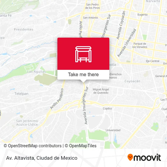 Av. Altavista map