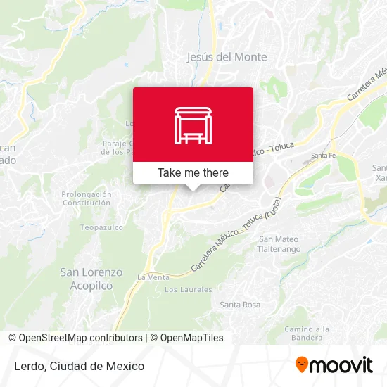 Lerdo map