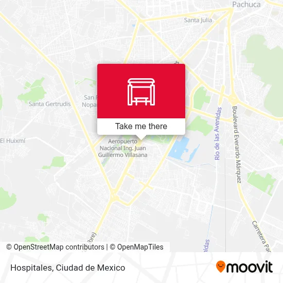 Hospitales map