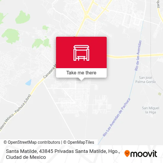 Santa Matilde, 43845 Privadas Santa Matilde, Hgo. map