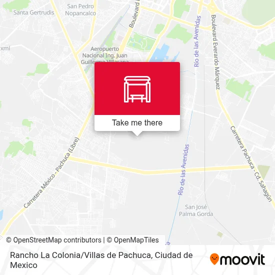 Rancho La Colonia / Villas de Pachuca map